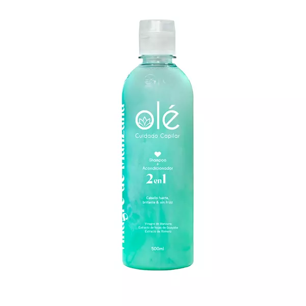 Shampoo 2 En 1 Vinagre De Manzana Ole Capilar