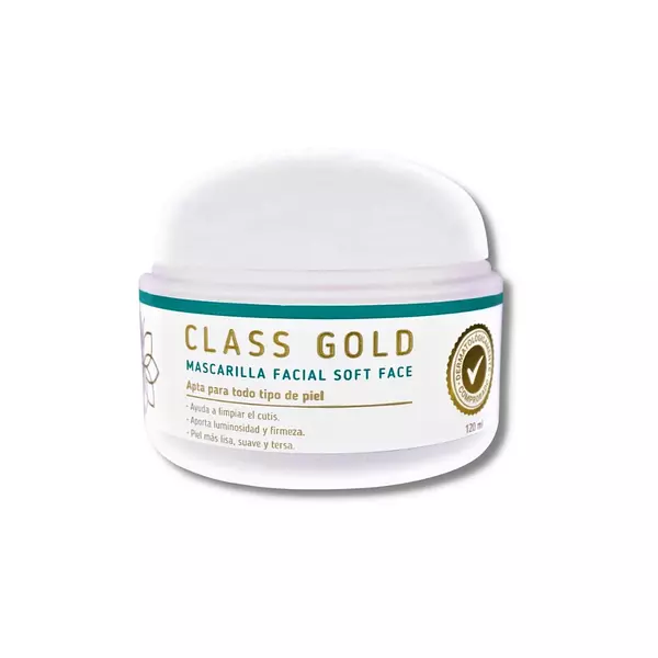 Mascarilla Facial Soft Face Class Gold