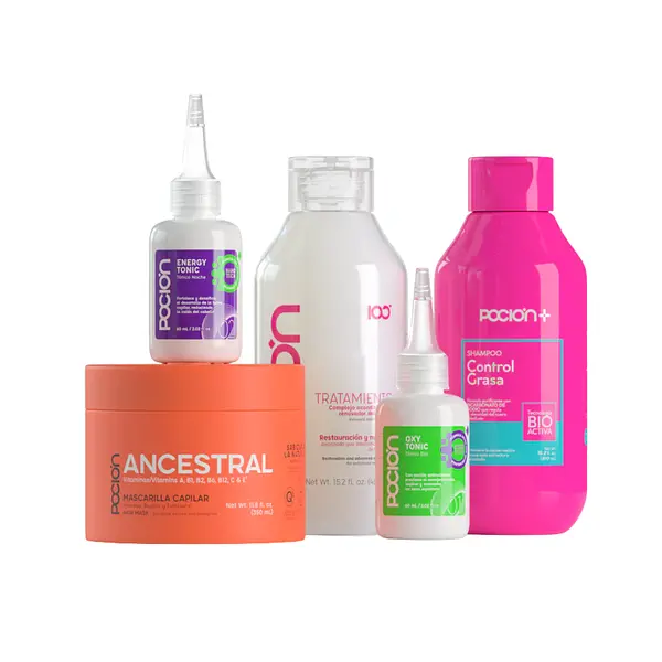 Kit Control Grasa Y Crecimiento La Poción