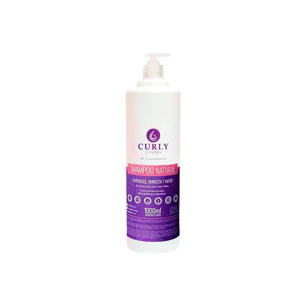 Shampoo Natural Litro Curly Lovers