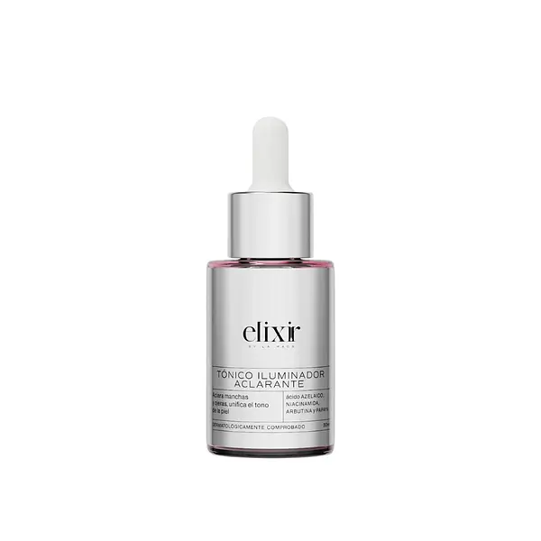 Tónico Iluminador Aclarante 30ml Elixir