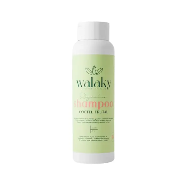 Shampoo Cóctel Frutal 500ml Walaky