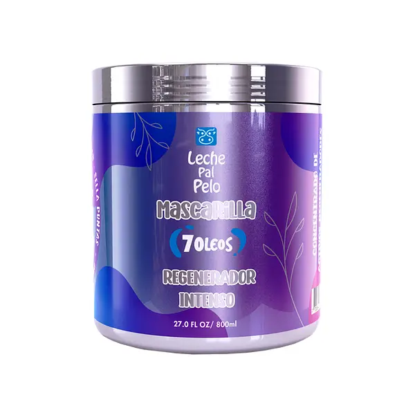 Mascarilla Regenerador Intenso 7 Oleos Leche Pal Pelo