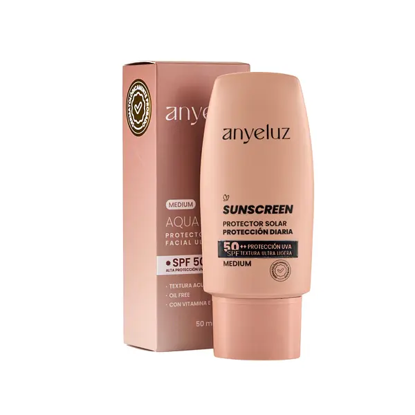 Protector Solar Spf50+ (Tono Medium) Anyeluz