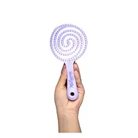 Cepillo Anti Enredo 2 En 1 Morado Milagros