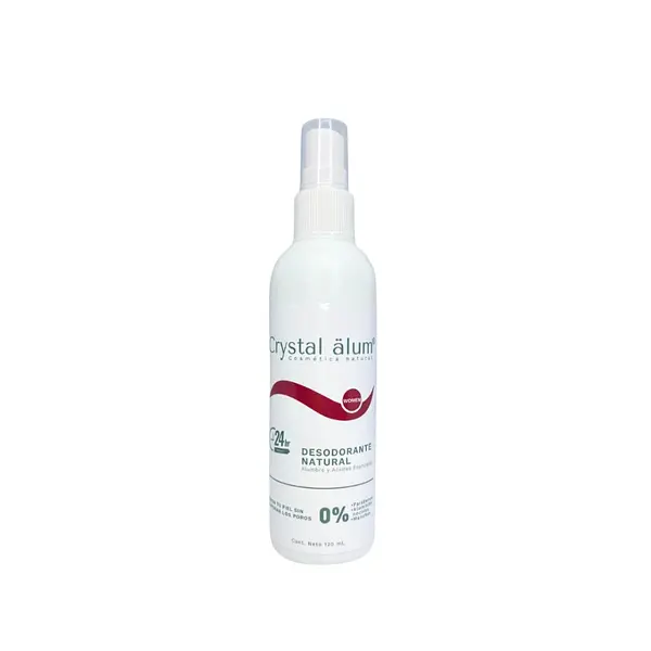 Desodorante Alumbre Mujer En Spray Crystal Alum
