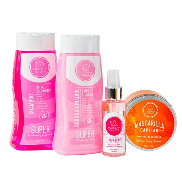 Kit Fuerza Capilar Mariana Zapata (Candy)