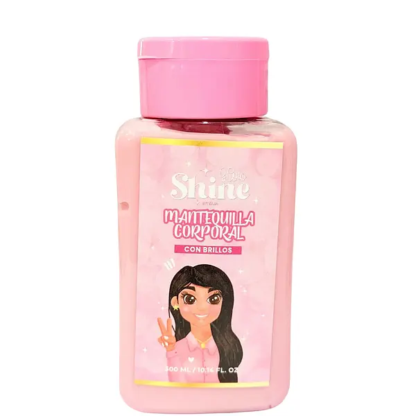 Mantequilla Corporal Rosada Glow Shine