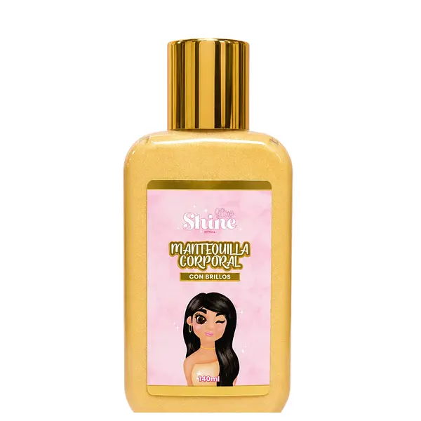 Mantequilla Mini Dorada Glow Shine