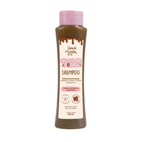 Shampoo Chocolate Rosado Lluvia De Estrellas
