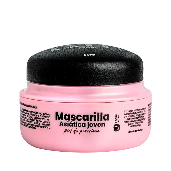 Mascarilla Asiática Piel De Porcelana (Pieles Jóvenes) Idunn