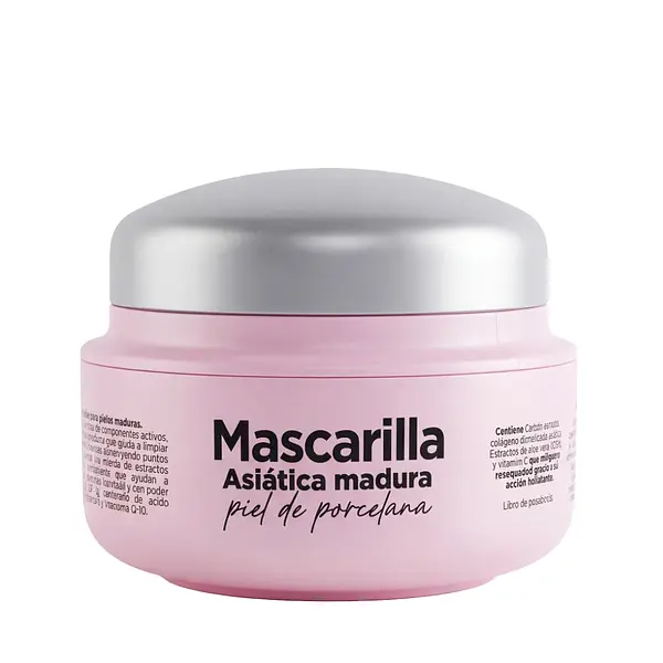 Mascarilla Asiática Piel De Porcelana (Pieles Maduras) Idunn