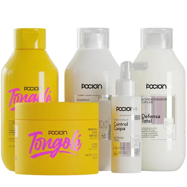 Kit Control Caspa En Rizos Pocion